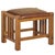 Mission Spindle Stool - Quarter Sawn Oak & Leather Michael's Cherry For Sale - Image 11 of 13