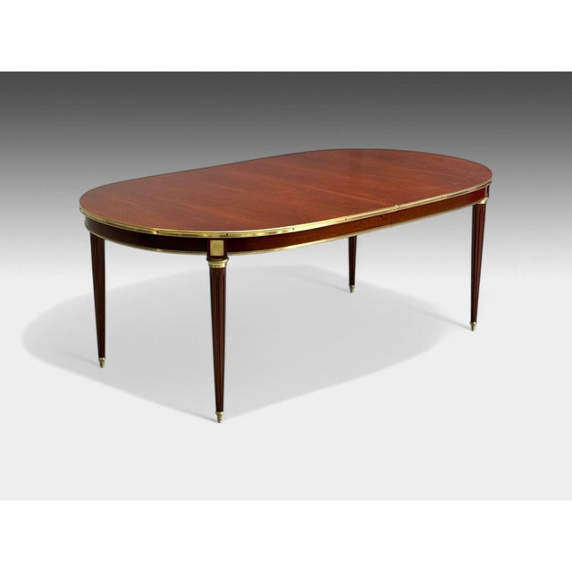 Maison Jansen, Louis XVI Style, Mahogany, Bronze, Dining Table, France, 1920s A finely crafted dining table featuring...
