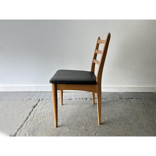Wood Mid-Century Dining Chairs from Schreiber Furniture, Set of 4 For Sale - Image 7 of 9
