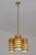 3-Arm Pendant Light in Brass by Kai Ruokonen for Lynx, Finland, Early 1970s For Sale - Image 14 of 15
