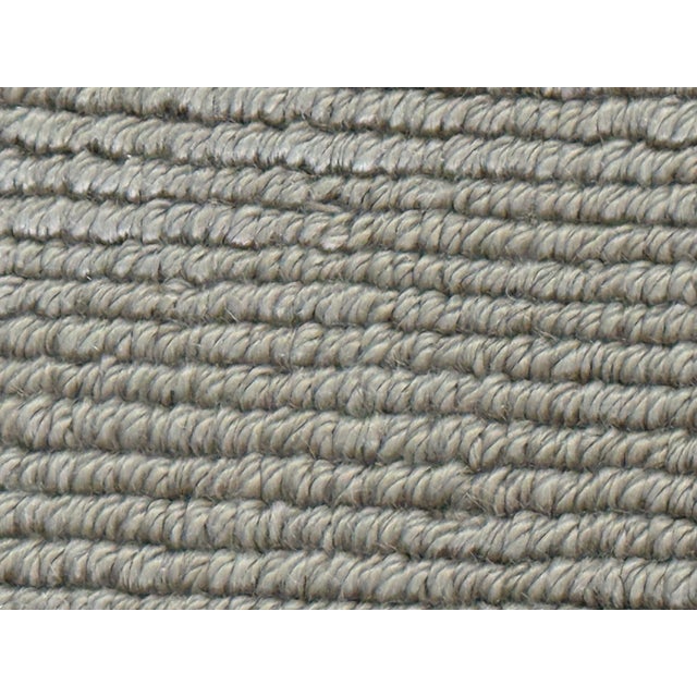 8ft 10in × 11ft 8in Restoration Hardware Raised Geometric Silk + Wool Rug For Sale - Image 11 of 12