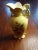 Mexican 1980s Yellow Floral Majolica Vase Made in Mexico For Sale - Image 3 of 10
