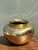 Vintage Hammered Brass Vase For Sale In West Palm - Image 6 of 16