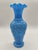 Blue Opal Glass Vase, 1900s For Sale - Image 6 of 6