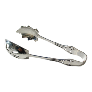 Large Ice Serving Tongs Circa 1920s