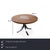 The T69 by Osvaldo Borsani is a masterful example of the pioneering Italian mid-century design of the 1960s. This round...