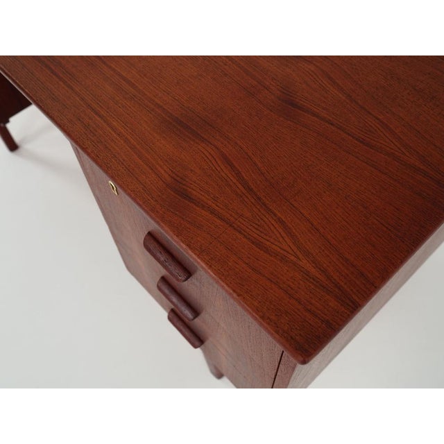 Danish Teak Desk, 1970s For Sale - Image 17 of 18