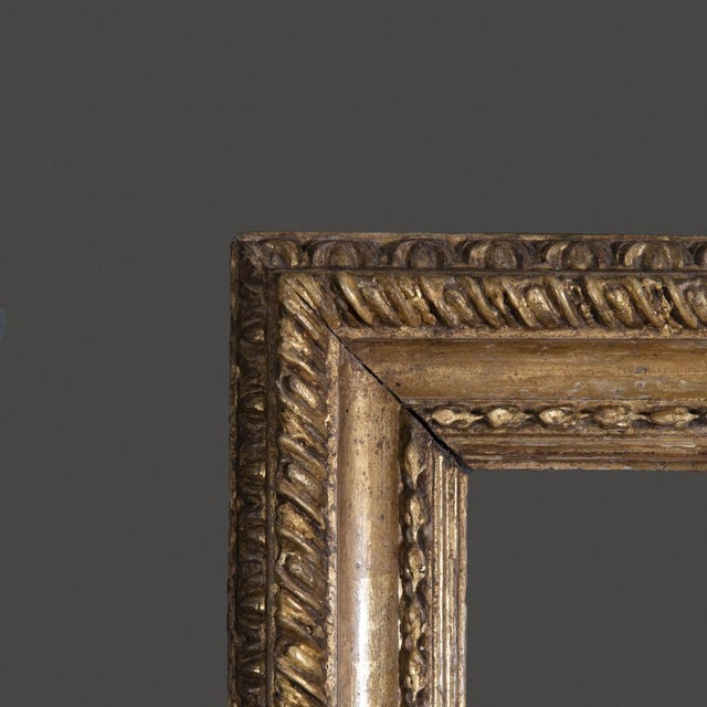 Early 18th Century Italian Salvator Rosa Gilded Frame, 1780s For Sale - Image 6 of 7