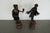 Abstract Vintage Bronze Figural Statues (Set of 2) For Sale - Image 3 of 15