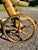 Aldo Tura 1950s Italian Aldo Tura Model 640 Goatskin Three-Tier Bar Cart For Sale - Image 4 of 11