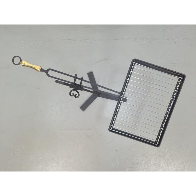 Vintage Adjustable Barbecue Grill Grate, 1950 For Sale - Image 6 of 11