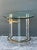 Vintage Charles Hollis Jones Lucite and Brass Ring Side Table For Sale - Image 11 of 12