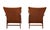 Teak and Faux Leather Lounge Chairs, Holland, 1960s, Set of 2 For Sale - Image 6 of 11