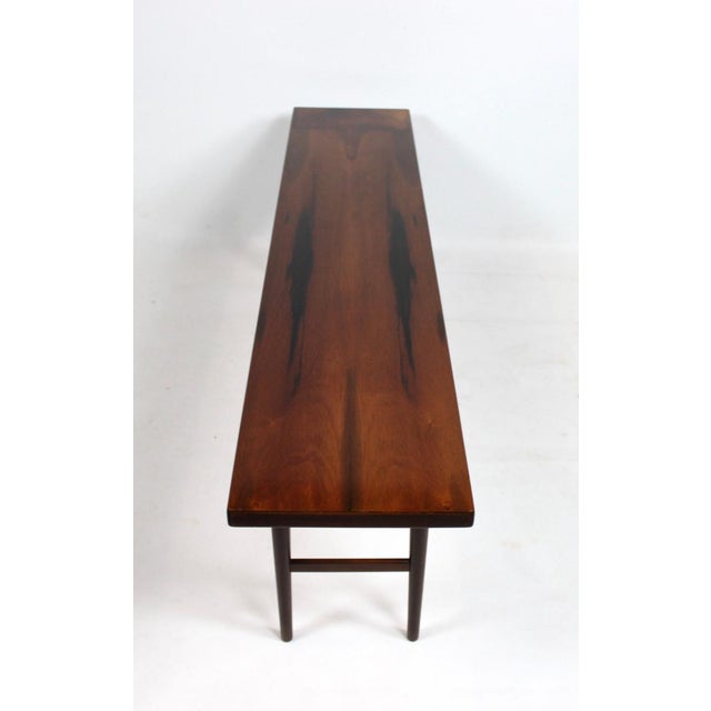 Wood Rosewood Nesting Tables by Kurt Østervig for Jason Møbler, 1960s For Sale - Image 7 of 9