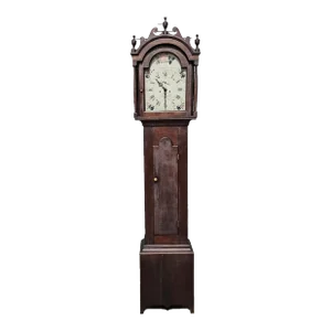 Antique Massachusetts Roxbury Style Tall Case Grandfather Clock Abraham Edwards