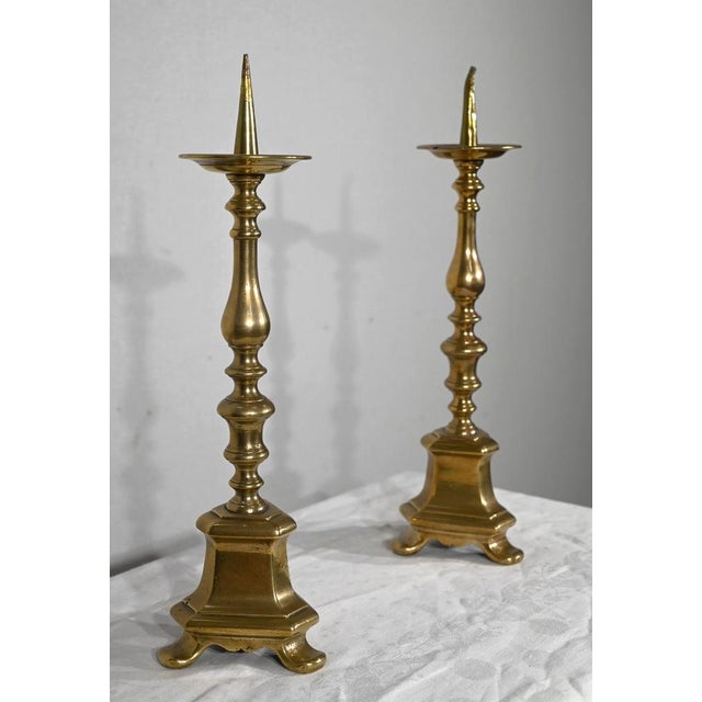 Gilded Bronze Sparklers, 1800s, Set of 2 For Sale - Image 3 of 18