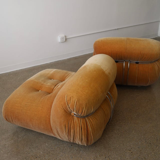 Cassina 1960s Afra & Tobia Scarpa “Soriana” Chairs, a Pair For Sale - Image 4 of 10