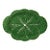 Attributed to Bordallo Pinheiro Majolica Style Cabbage Form Oval Serving Platter For Sale