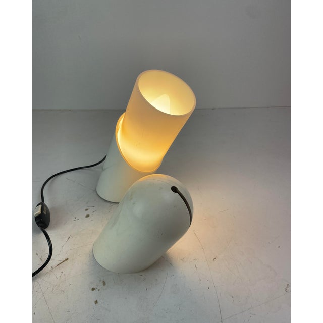 Plastic Katiuscia Table Lamp by Gianni Celada for Fontana Arte, Italy, 1970s For Sale - Image 7 of 18