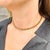 Art Deco Orange Square Cut Paste Choker, 1920s For Sale - Image 3 of 10