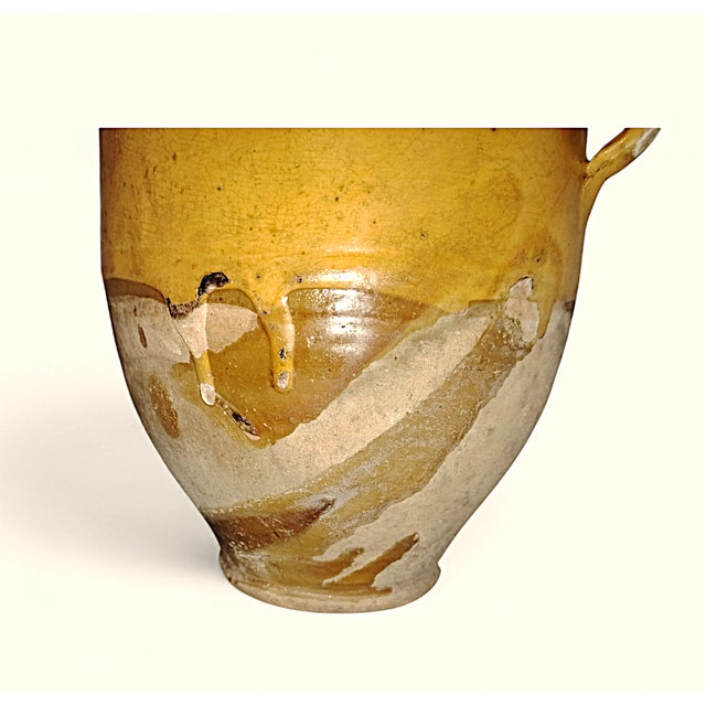 French Glazed Pottery Confit Pot, 1800s For Sale - Image 4 of 5