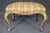 1940s Fine Venetian Paint Decorated Italian Foot Stool or Ladies Vanity Bench For Sale - Image 4 of 10