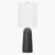 2020s Hable by Visual Comfort Studio Hable Aura Table Lamp in Rough Black Ceramic For Sale - Image 5 of 6