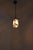 Antique Japanese Style Brass and Etched Glass Hanging Lantern, Early 20th Century For Sale - Image 10 of 18