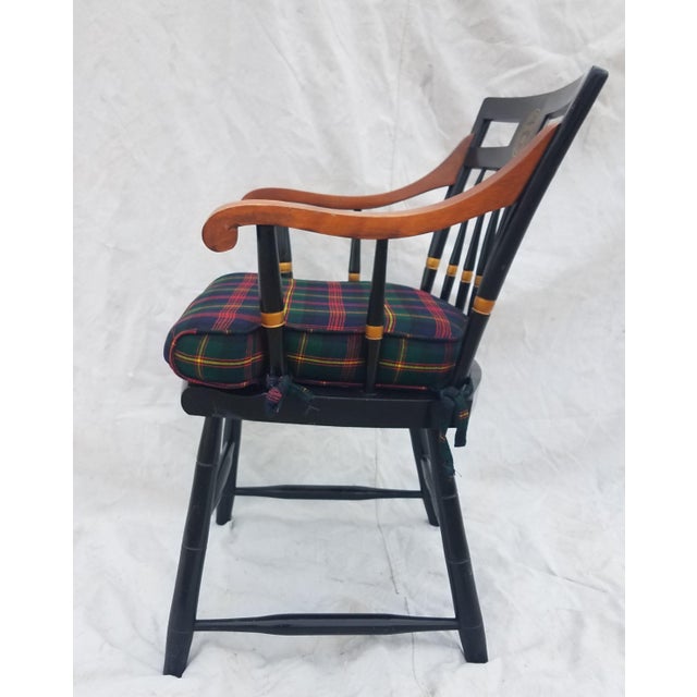 Harvard University Veritas Nichols & Stone Captain's Chair Chairish