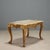 Small Antique Baroque Table with Alabaster Top For Sale - Image 10 of 11