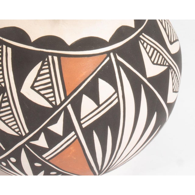 Acoma Pueblo Pottery Wedding Vase by Louis and Nadine Mansfield For Sale - Image 4 of 6