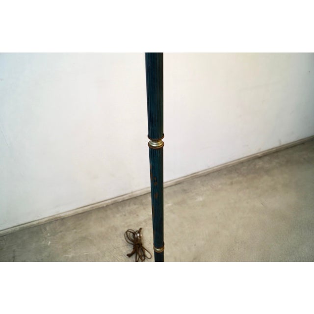 1970’s Postmodern Verdigris Floor Lamp For Sale In Los Angeles - Image 6 of 12