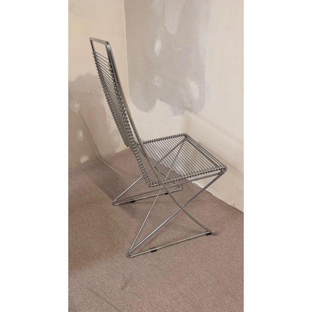 1980s Cross-Swinger Chair by Till Behrens for Schlubach, 1980s, Set of 4 For Sale - Image 5 of 13