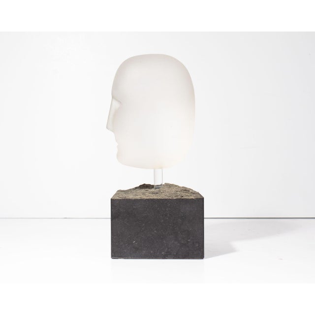 Bertil Vallien Kosta Boda Atelier “Brains” Glass Head Sculpture For Sale In Indianapolis - Image 6 of 8