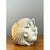 Late 20th Century Vintage Sculptural Stoneware Face Planter For Sale - Image 5 of 12