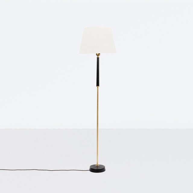 Metal Floor Lamp by Einar Bäckström, 1950s For Sale - Image 7 of 7