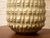 Mid-Century Modern Vintage Brutalist Textured Ceramic Table Lamp With Geometric Relief For Sale - Image 3 of 8