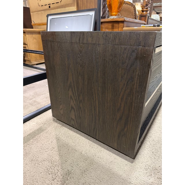 Restoration Hardware Restoration Hardware Bezier Floating Nightstand For Sale - Image 4 of 5