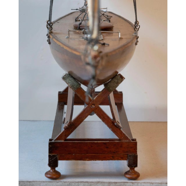 Brown Planked pond Yacht For Sale - Image 8 of 12