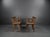 1950s Brutalist 3KP Side Chairs in Oak, 1950s, Set of 4 For Sale - Image 5 of 18