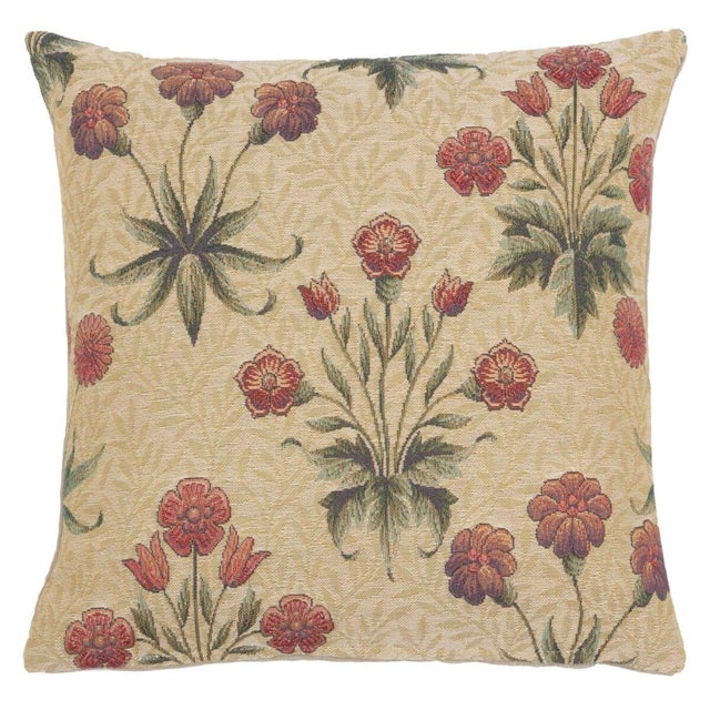 This beautiful tapestry cushion is finely woven by skilled weavers on traditional Jacquard Tapestry looms. The tapestry...