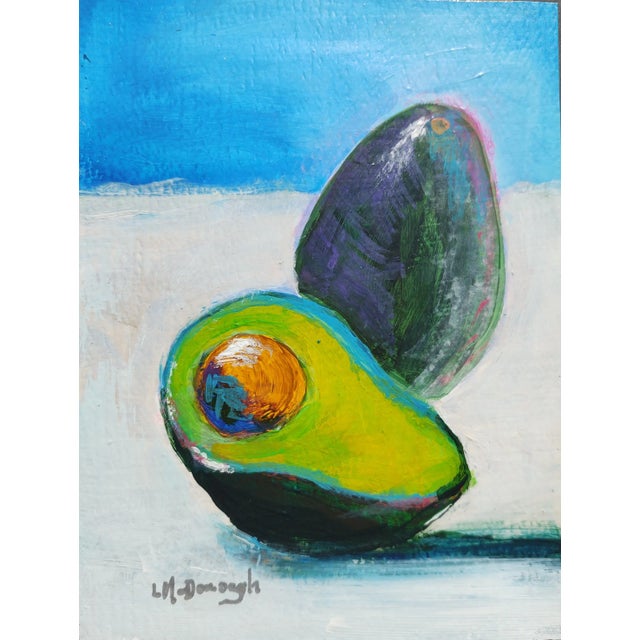 Impressionist "Kitchen Trio" Contemporary Set of 3 Still Life Acrylic Paintings by Linda McDonough For Sale - Image 3 of 11