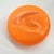 Plastic Orange Fluo Ottoman from Zanotta, 1990s For Sale - Image 7 of 9