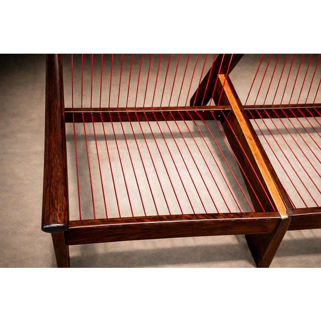 Michel Arnoult Ouro Preto Loveseat in Imbuia, Michel Arnoult, 1960s - Lot 870 For Sale - Image 4 of 13