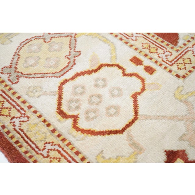Turkish Oushak Rug 9'2'' X 12'7'' For Sale - Image 4 of 6