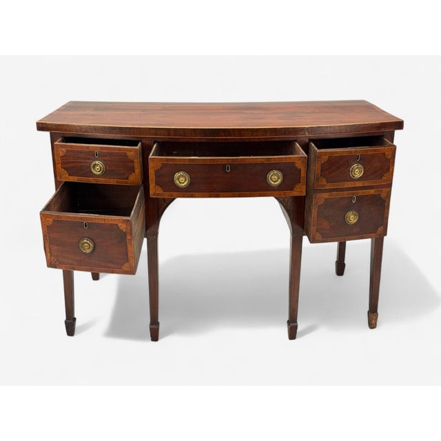 Brown George Iii, Mahogany, Brass, Sideboard, England, 18th C. For Sale - Image 8 of 13