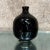 Mid-Century Modern Japanese Bud Vase Dark Brown Glaze Pottery Mingei Tenmoku For Sale In San Diego - Image 6 of 11