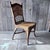 Wood Vintage Wicker and Bamboo Bedroom Chair For Sale - Image 7 of 7