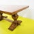 2000 - 2009 Wood Table with Double Turned Base For Sale - Image 5 of 12