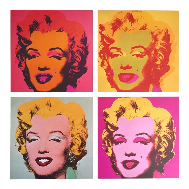 Andy Warhol Estate Vintage 1989 Pop Art Lithograph Print